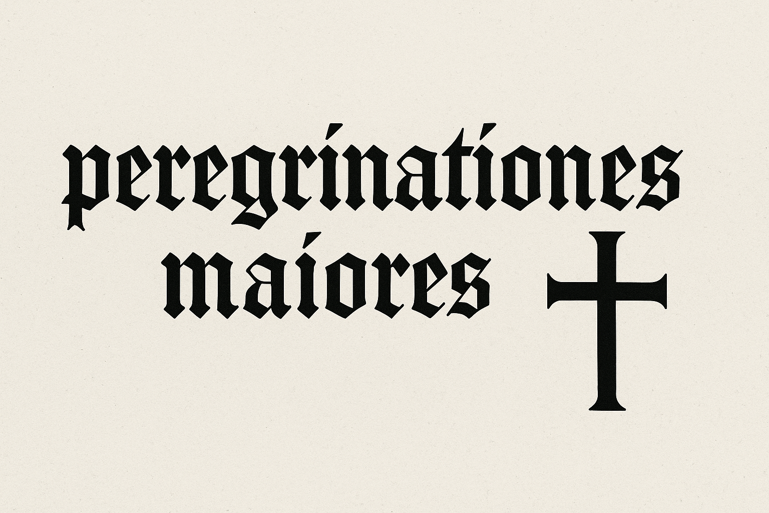 Peregrinationes maiores – późnośredniowieczne pielgrzymki do Ziemi Świętej, Rzymu i Composteli